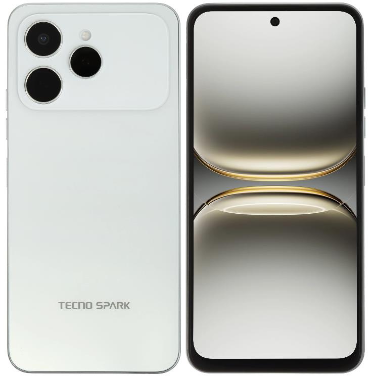 Изображение Смартфон TECNO Spark 40 (256 Гб/8 Гб) белый