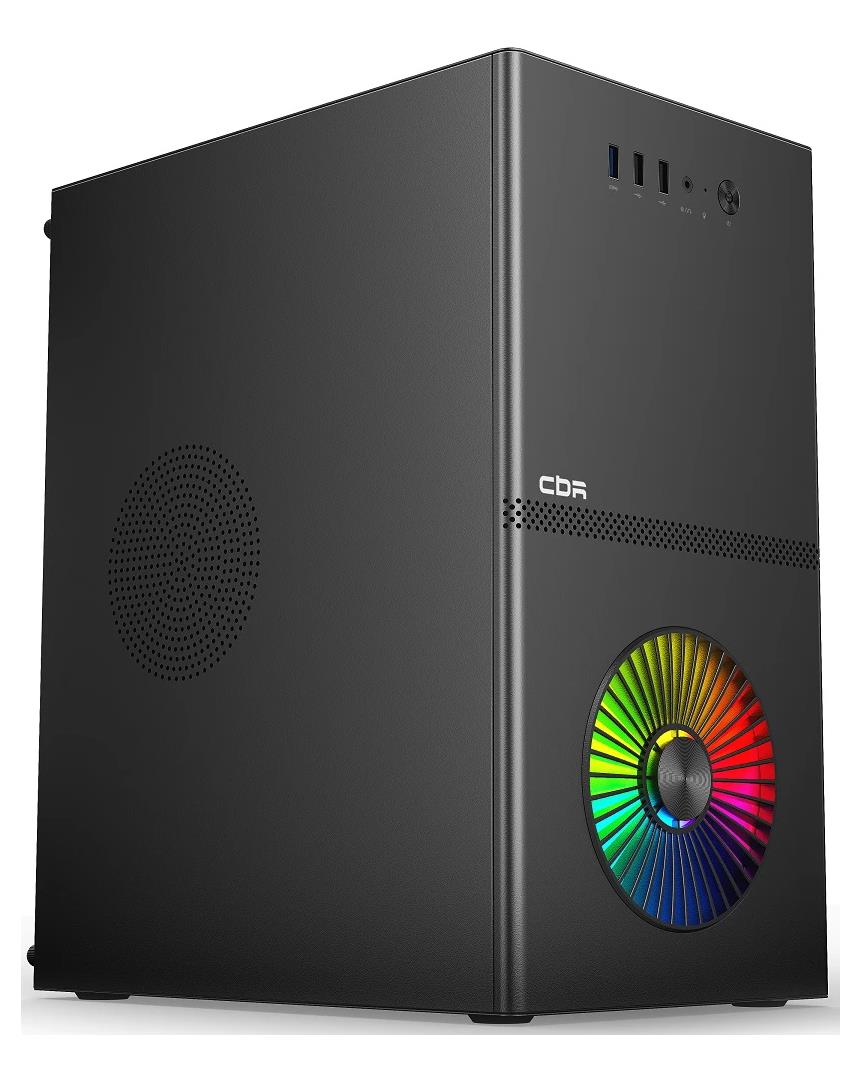 Изображение Корпус CBR PCC-MATX-V867-WPSU (ATX, черный, без БП)/(PCC-MATX-V867-WPSU)