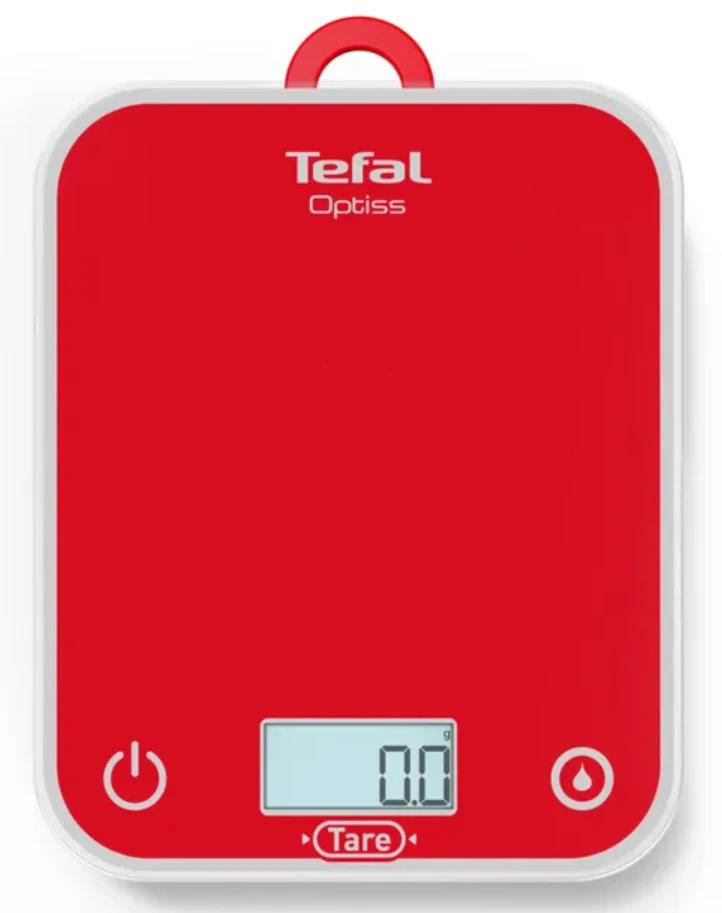 Изображение Весы кухонные Tefal Optiss BC50U3V0 (красный)