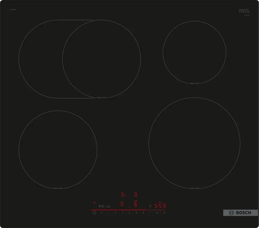 Изображение Варочная панель Bosch PIF61RHB1E (черный)