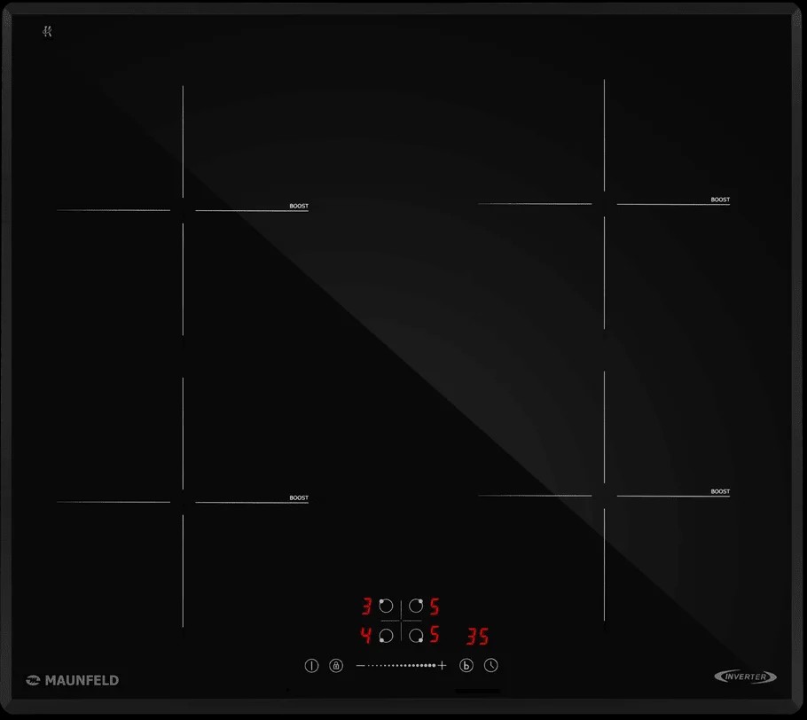 Изображение Варочная панель MAUNFELD AVI6046SBK (черный)