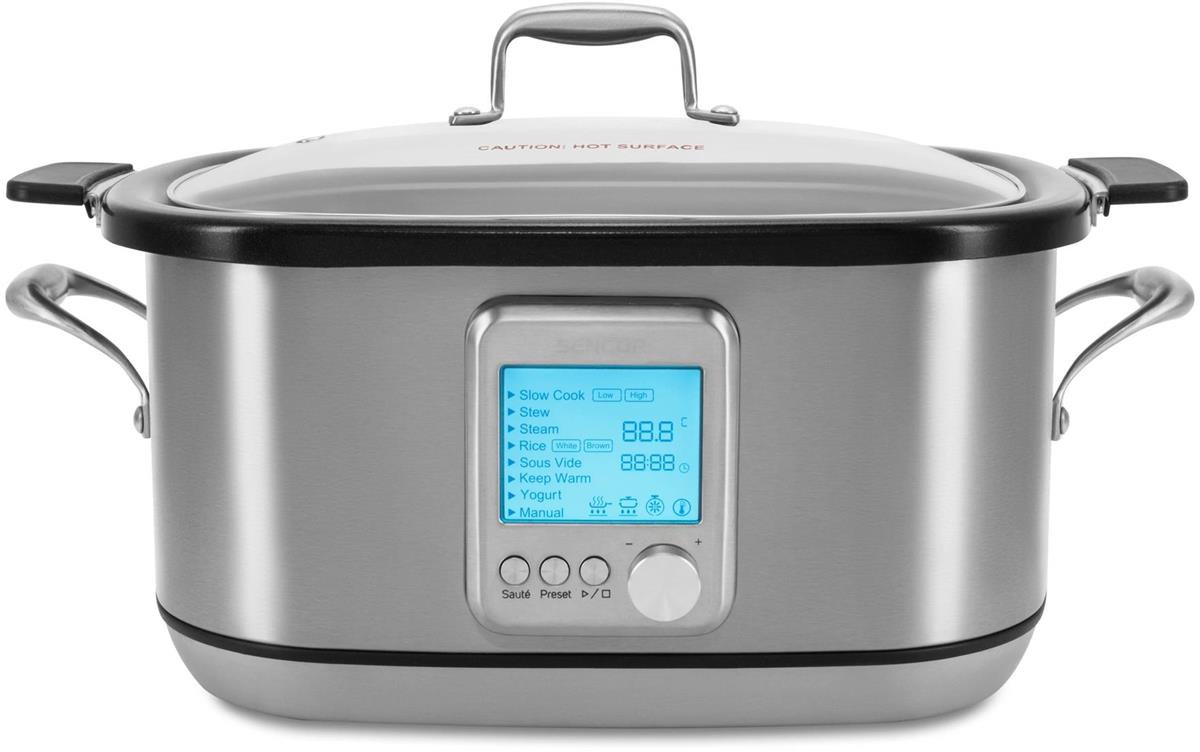 Изображение Мультиварка Rondell RDE-MC608 (1250 Вт/6 л /серый, серебристый)