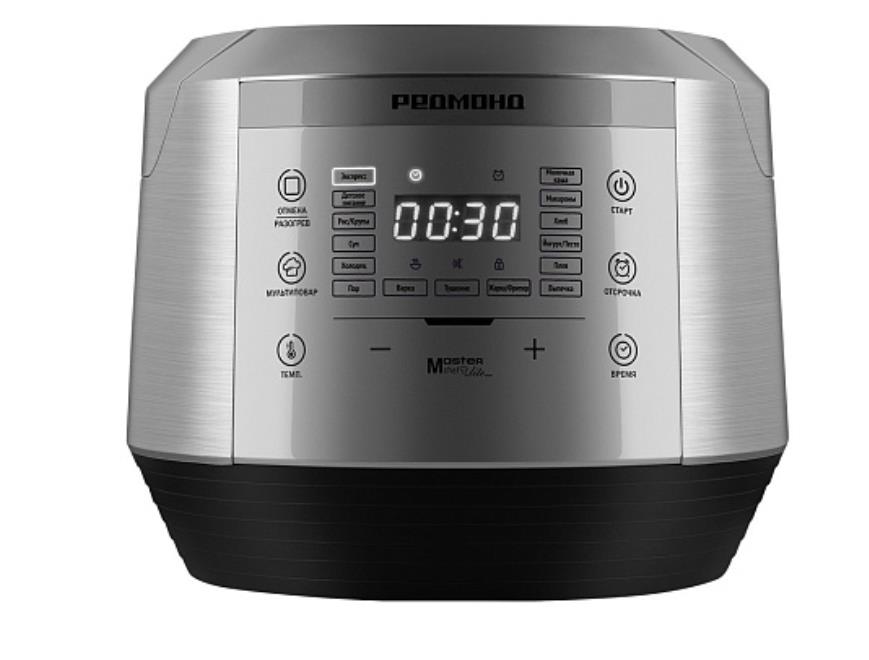 Изображение Мультиварка REDMOND RMC-450 (860 Вт/4,5 л /серебристый)