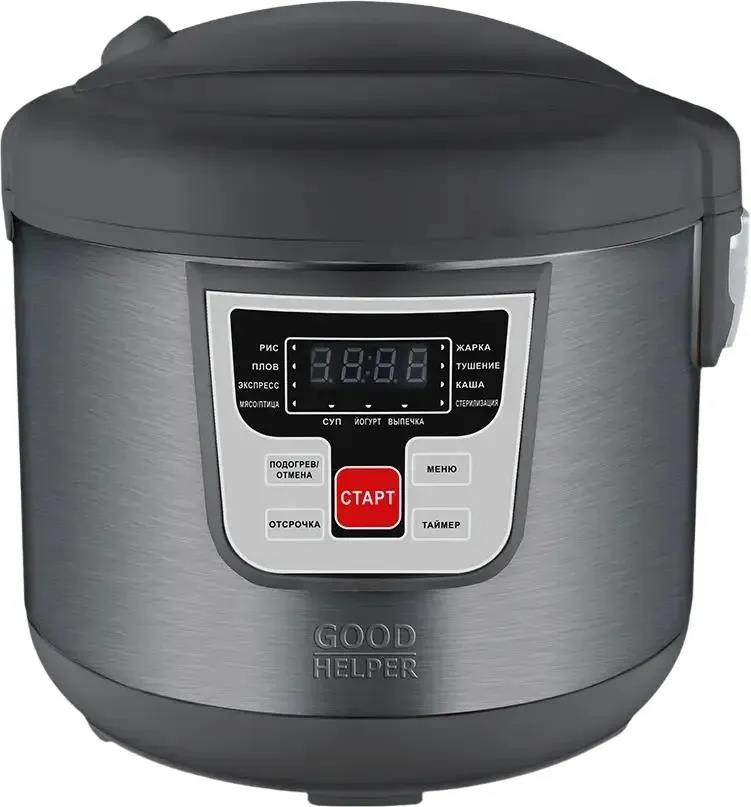 Изображение Мультиварка Goodhelper МС-5112 (900 Вт/5 л /серый)