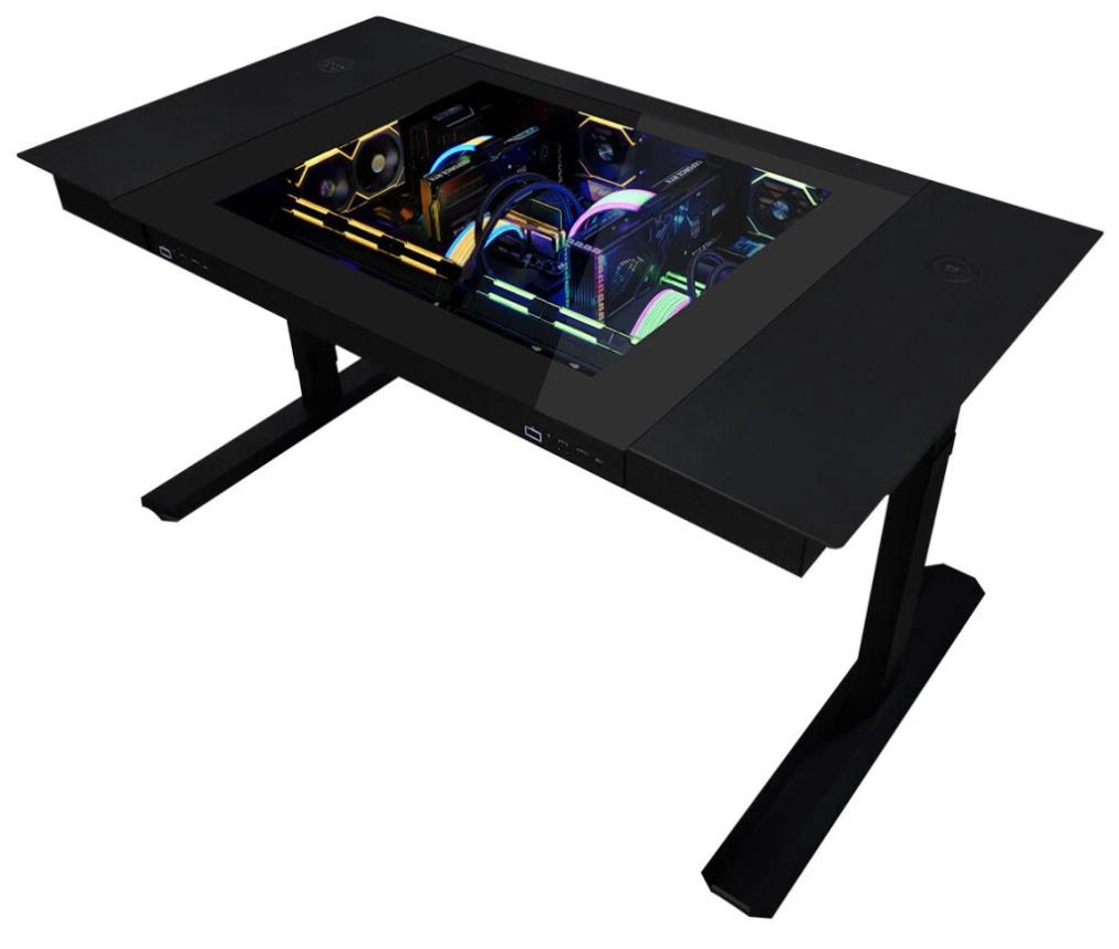 Изображение Корпус Lian Li DK07X Black (mATX, ATX, Mini-ITX, EATX, черный, без БП)/(G99.DK07X.10RU)