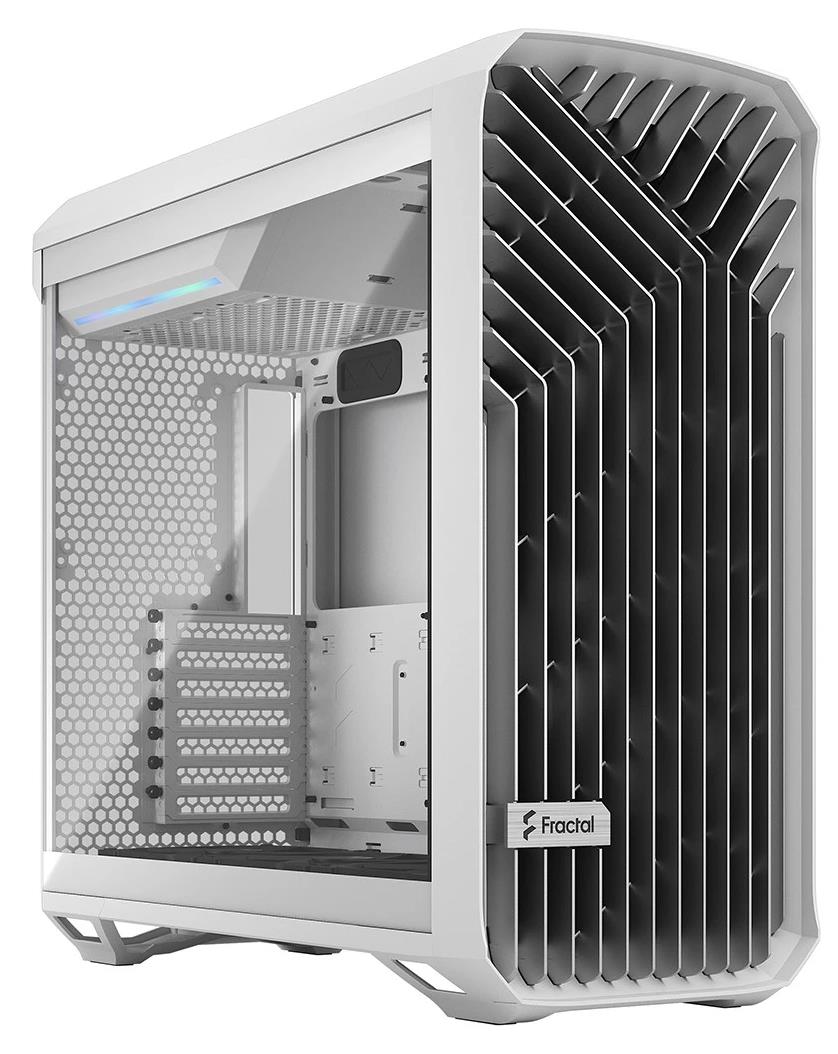 Изображение Корпус Fractal Design Torrent White TG Clear Tint (mATX, ATX, Mini-ITX, EATX, SSI EEB, SSI CEB, белый, без БП)/(FD-C-TOR1A-03)