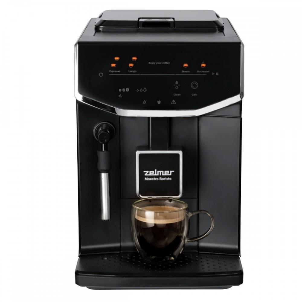 Изображение Кофемашина Zelmer ZCM8121 MAESTRO BARISTA (1550 Вт /20 бар/черный)