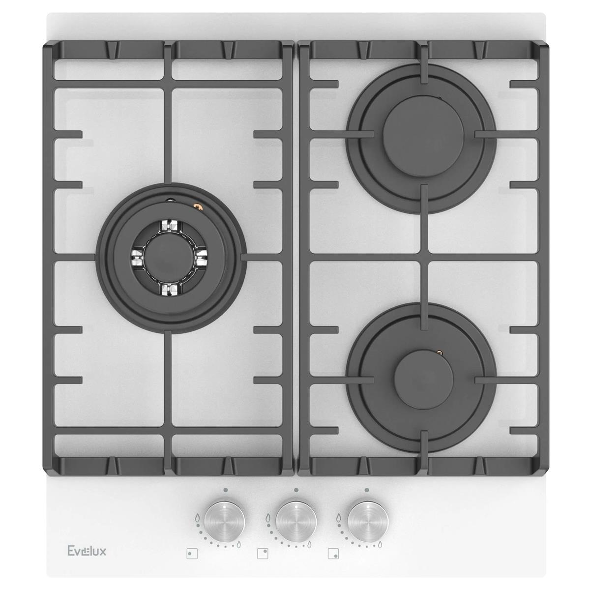 Изображение Варочная панель Evelux HEG 450 WG (белый)