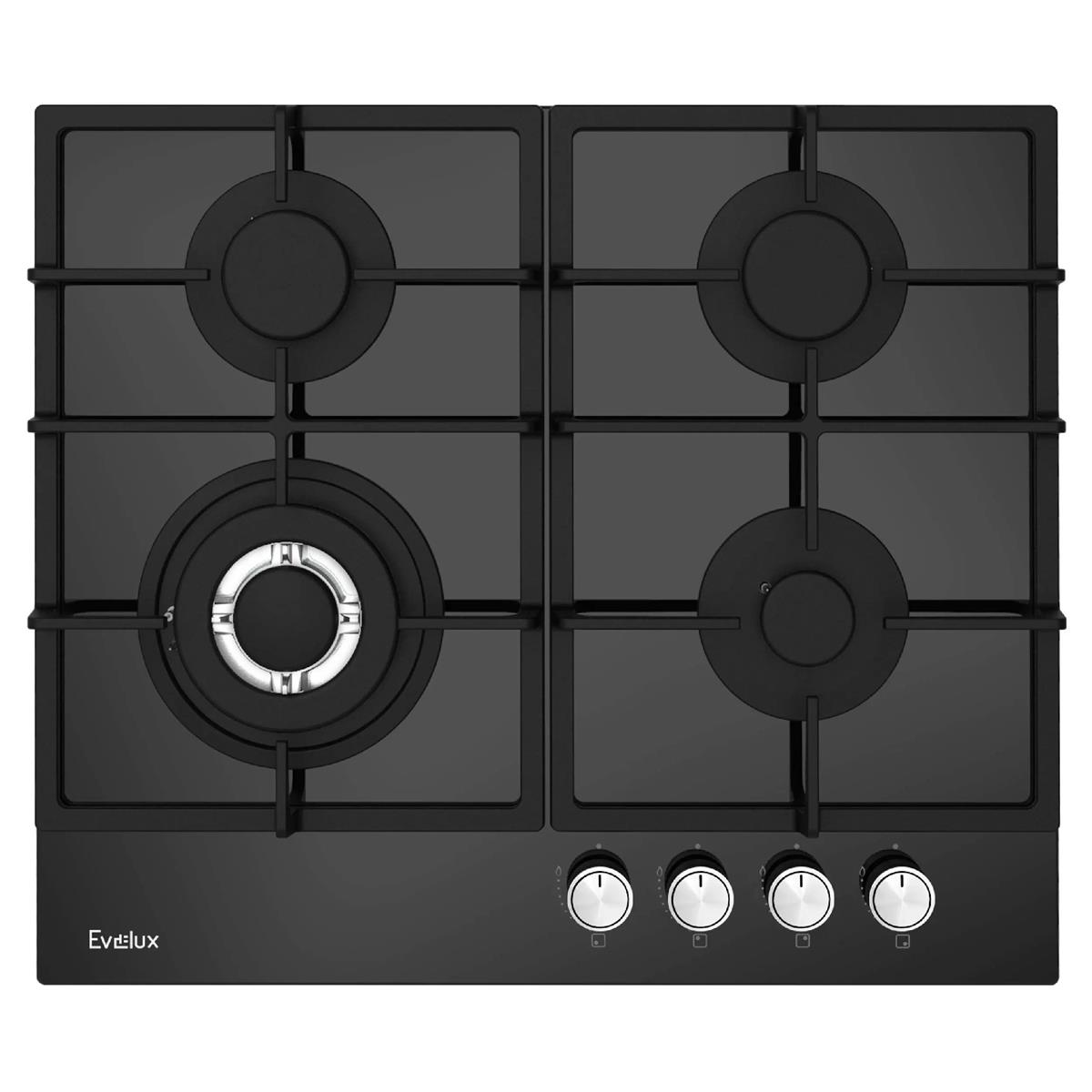 Изображение Варочная панель Evelux HEG 655 BG (черный)
