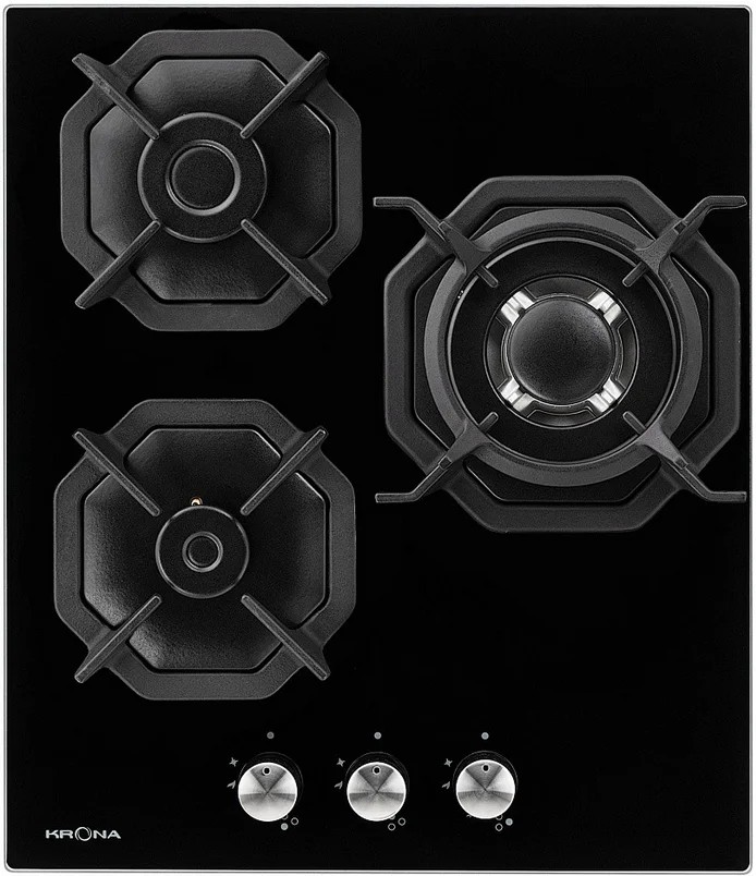 Изображение Варочная панель Krona ALBERO 45 BL (черный)