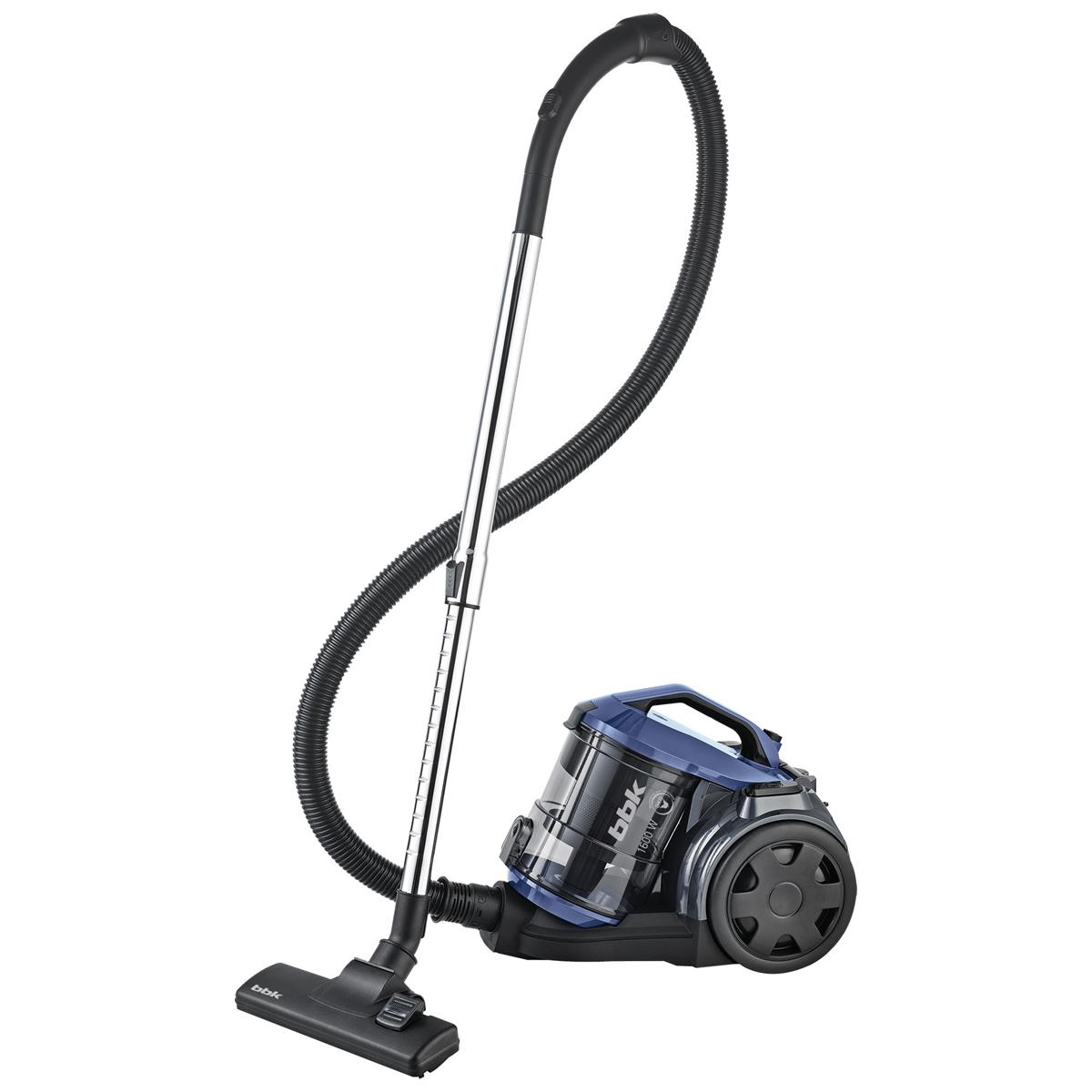 Изображение Пылесос BBK BV1602 (1600 Вт /контейнер/синий)