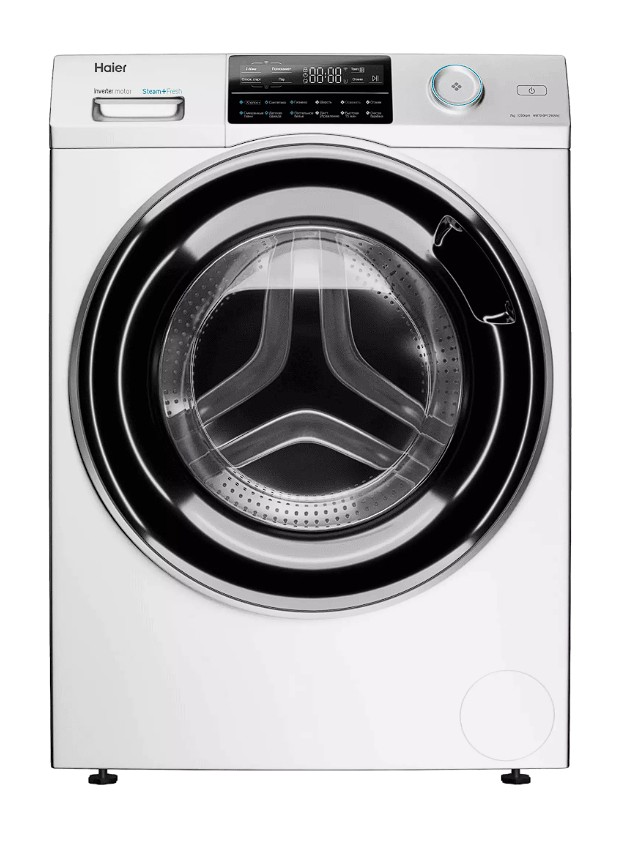 Изображение Стиральная машина Haier HW70-BP12969AE, белый (фронтальная, 7 кг, 1200 об/мин )