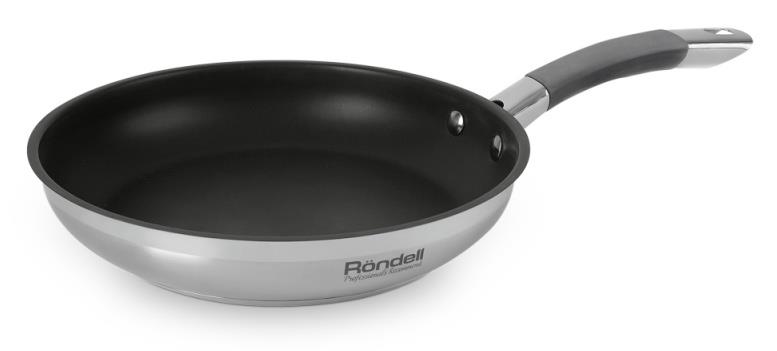 Изображение Универсальная сковорода Rondell Flamme RDS-1674 круглая покр.:Eclipse руч.:несъем. (без крышки) стальной (26 см )