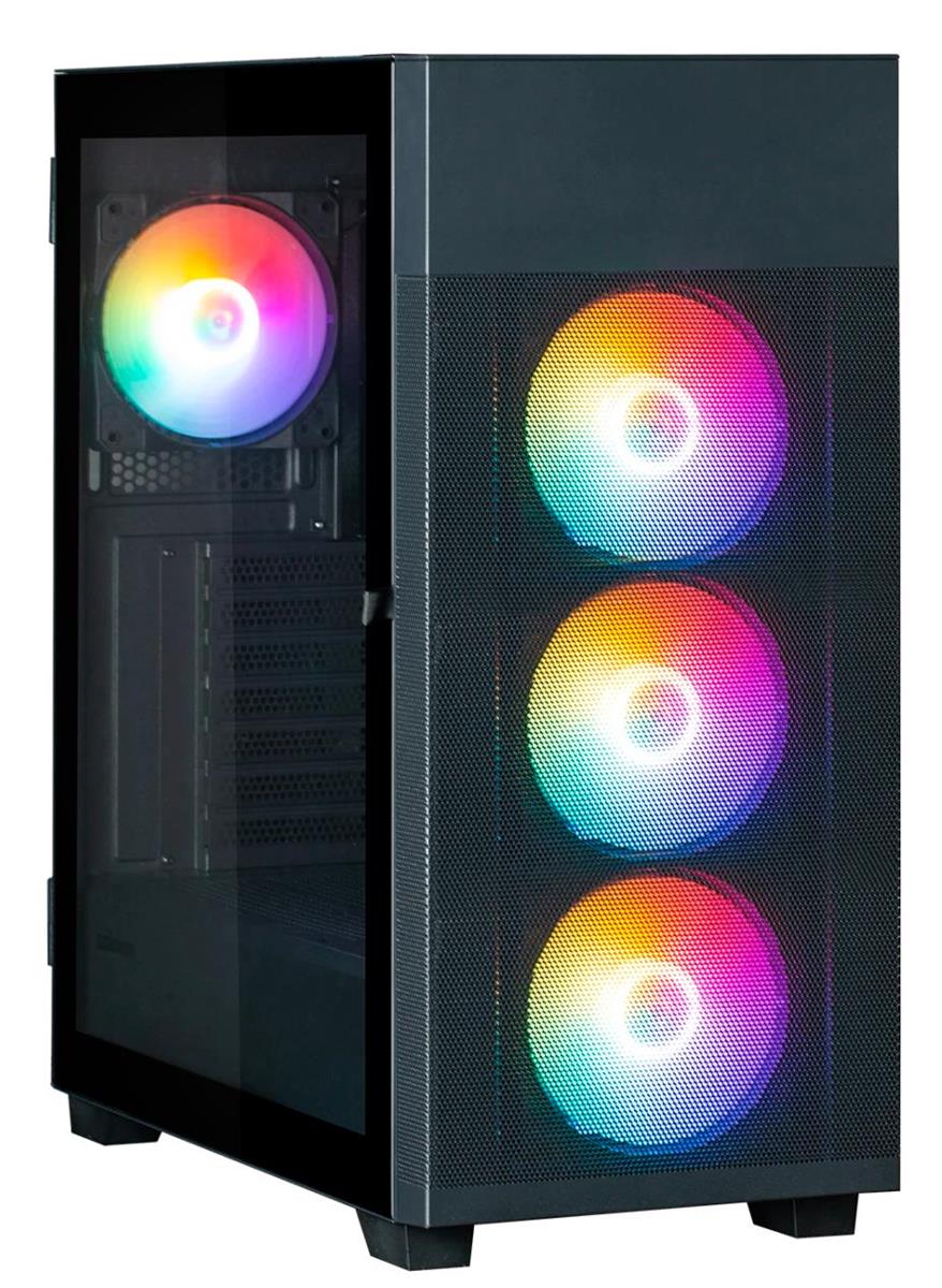 Изображение Корпус Zalman S5 NEO Black (mATX, ATX, Mini-ITX, черный, без БП)/(S5 NEO Black)