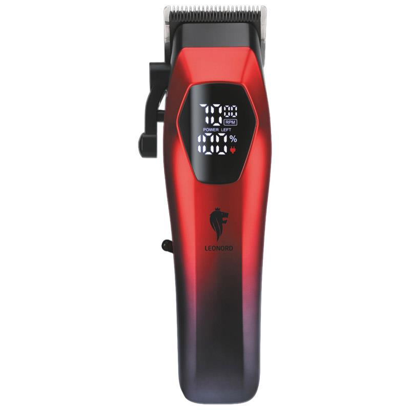 Изображение Машинка для стрижки волос Leonord LE-1239 (111228), красный, черный