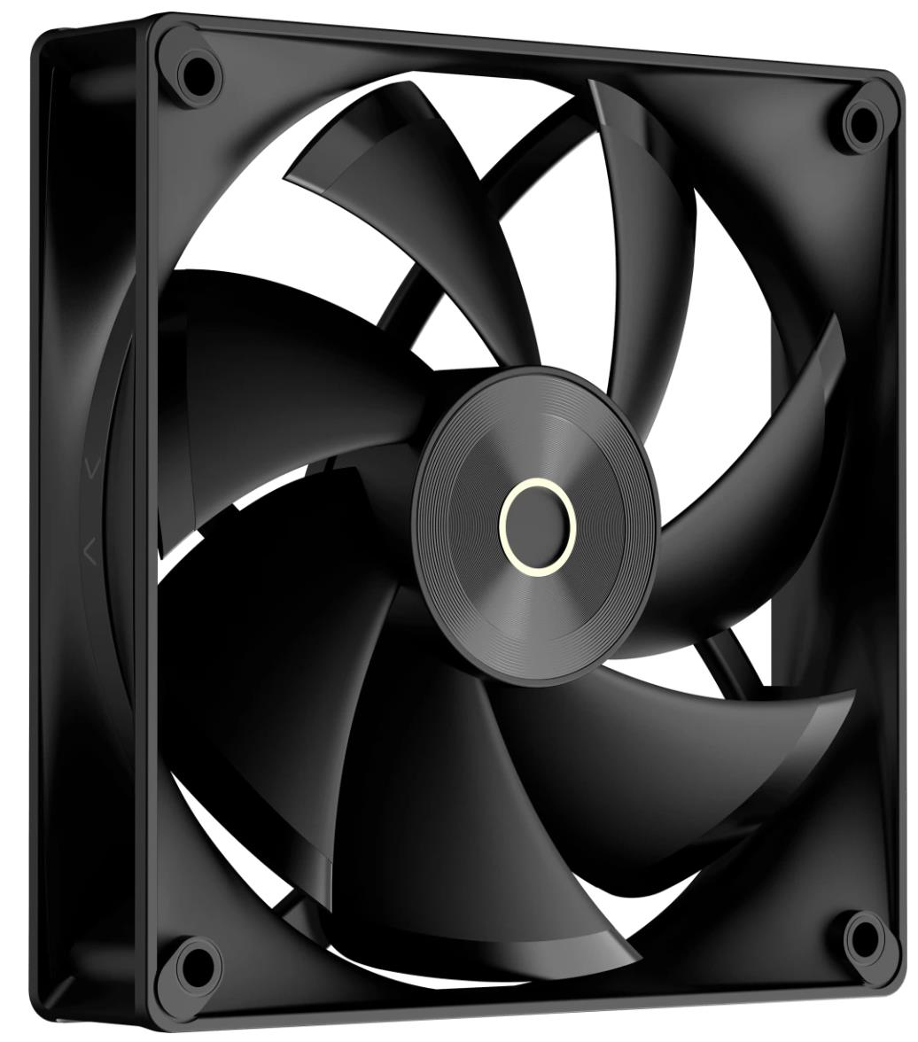 Изображение Вентилятор Ocypus Delta F12 BK (2000 об/мин , 120x120x25 мм,4-pin PWM)