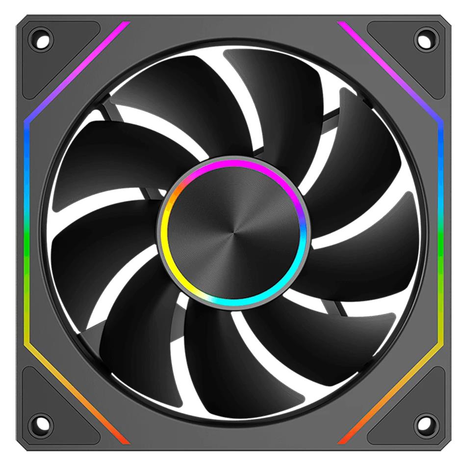 Изображение Вентилятор PCcooler FG120 ARGB Black (1800 об/мин , 120x120x25 мм,4-pin PWM)