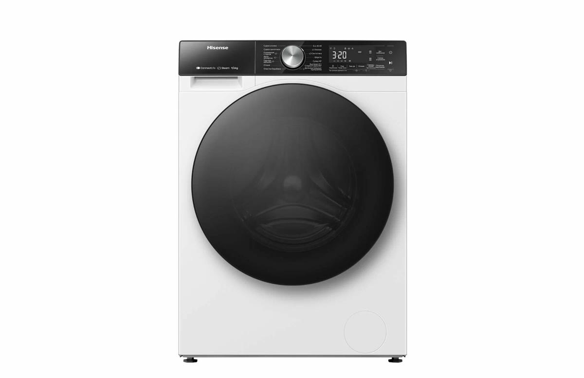 Изображение Стиральная машина Hisense WD5S9043BWS, белый (фронтальная, 8 кг, 1400 об/мин )