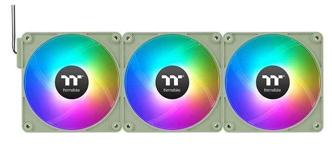 Изображение Вентилятор Thermaltake CT140 EX ARGB Sync PC Cooling Fan Matcha Green (1800 об/мин , 140x140x25 мм,4-pin PWM)