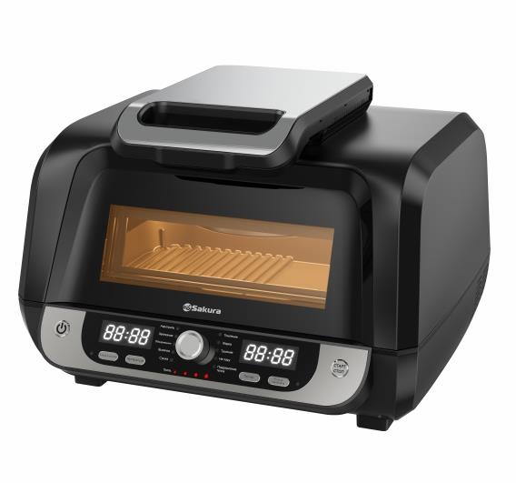 Изображение Аэрогриль Sakura SA-7683BK Premium (1750 Вт /10 л )