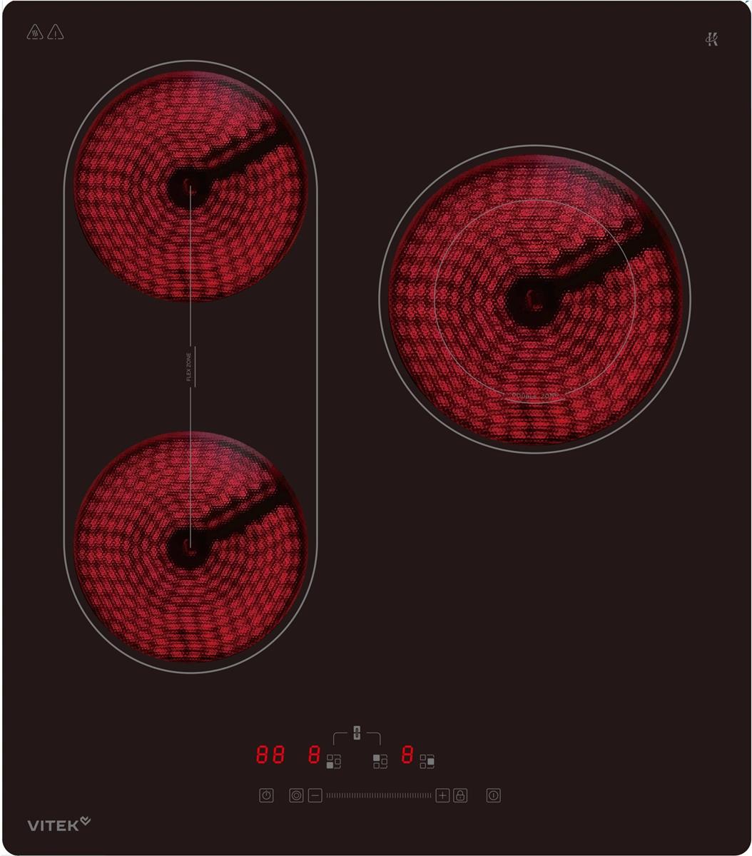 Изображение Варочная панель VITEK VHE4320 (черный)