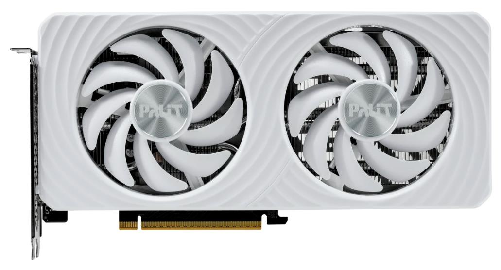 Изображение Видеокарта Palit NVIDIA GeForce RTX 5060 Ti White OC 8Gb 8 Гб (GeForce RTX 5060 Ti, GDDR7)/(NE7506TU19P1-GB2062M)