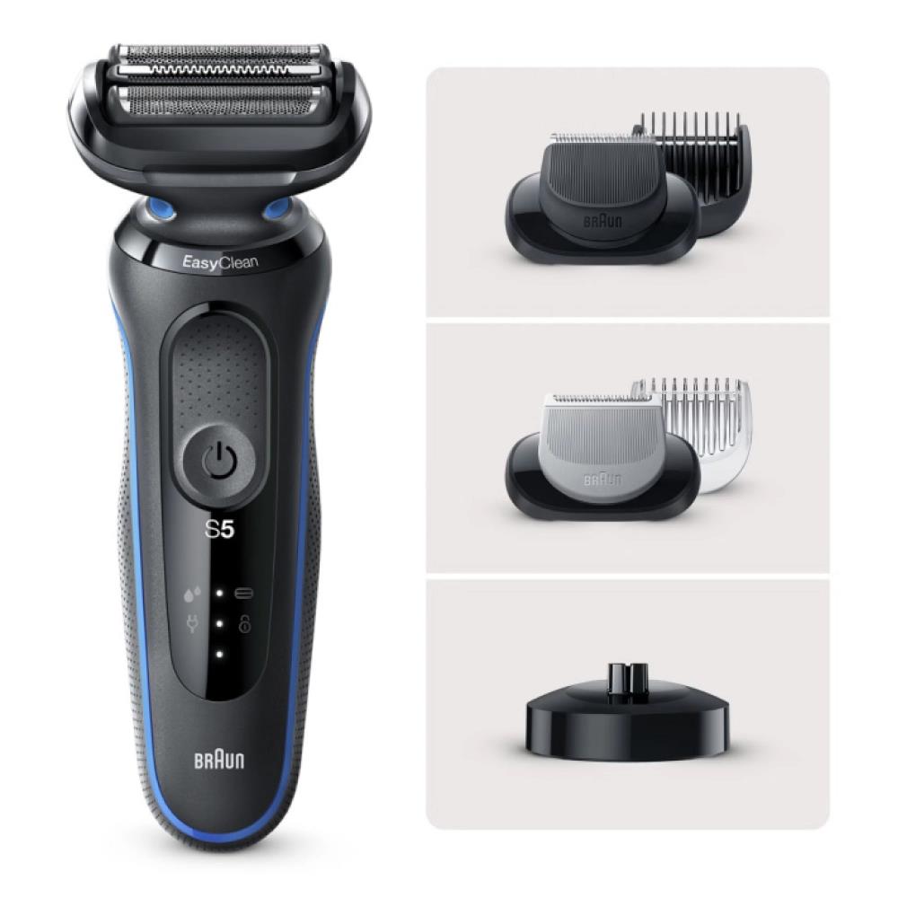 Изображение Бритва Braun 51-B4650cs Blue,синий, черный