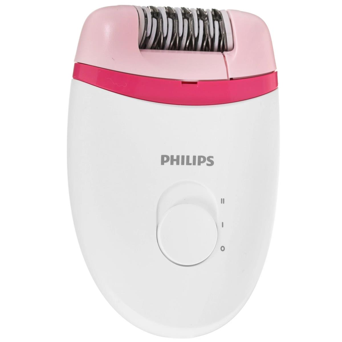 Изображение Эпилятор Philips BRE235/00 белый, розовый (от сети)