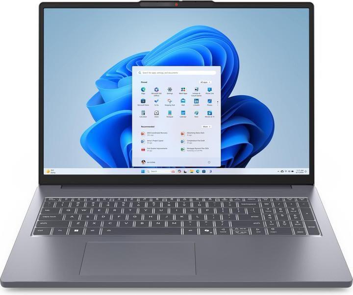 Изображение Ноутбук Lenovo IdeaPad Slim 3 16AHP10 (AMD 8640HS 3500 МГц/ SSD 512 ГБ  /RAM 16 ГБ/ 16" 1920x1200/VGA встроенная/ Без ОС) (83KB000BRK)