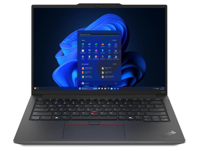 Изображение Ноутбук Lenovo ThinkPad E14 Gen 6 (AMD 7535U 2900 МГц/ SSD 512 ГБ  /RAM 16 ГБ/ 14" 1920x1200/VGA встроенная/ Без ОС) (21M4S19900)