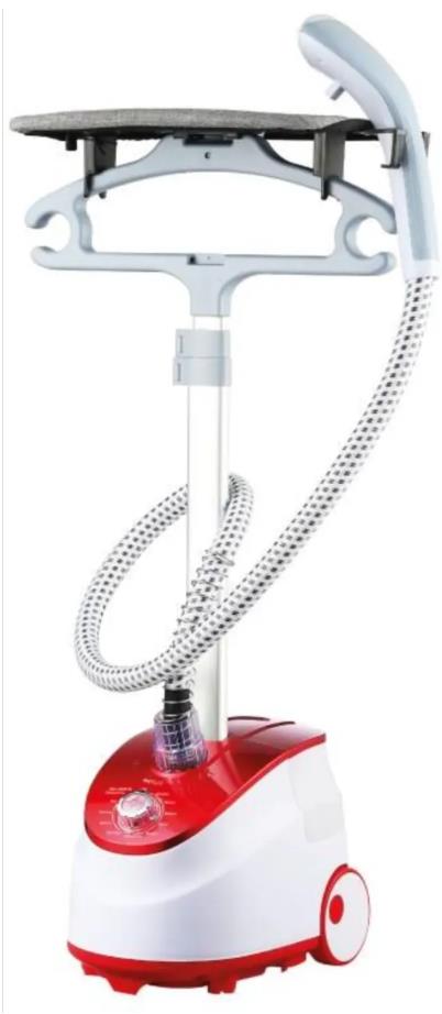 Изображение Отпариватель Kelli KL-825 красный (напольный 2800 Вт )