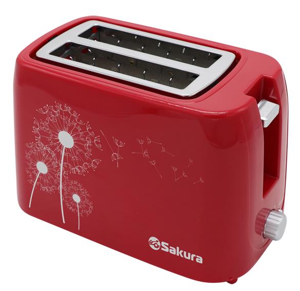 Изображение Тостер Sakura SA-7608R (750 Вт  красный)