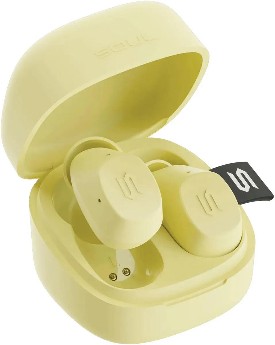 Изображение Bluetooth-гарнитура/наушники Soul S-Nano (желтый)