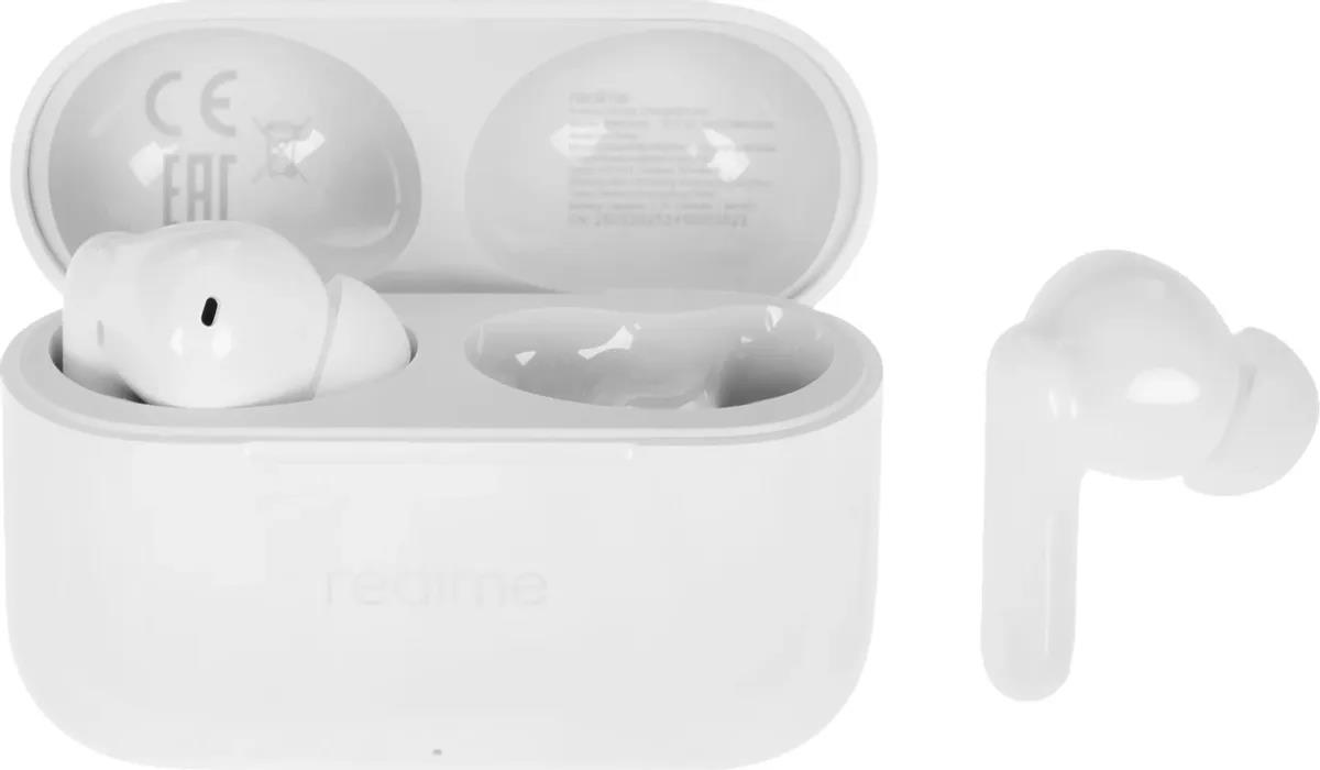 Изображение Bluetooth-гарнитура/наушники Realme Buds T200 (белый)