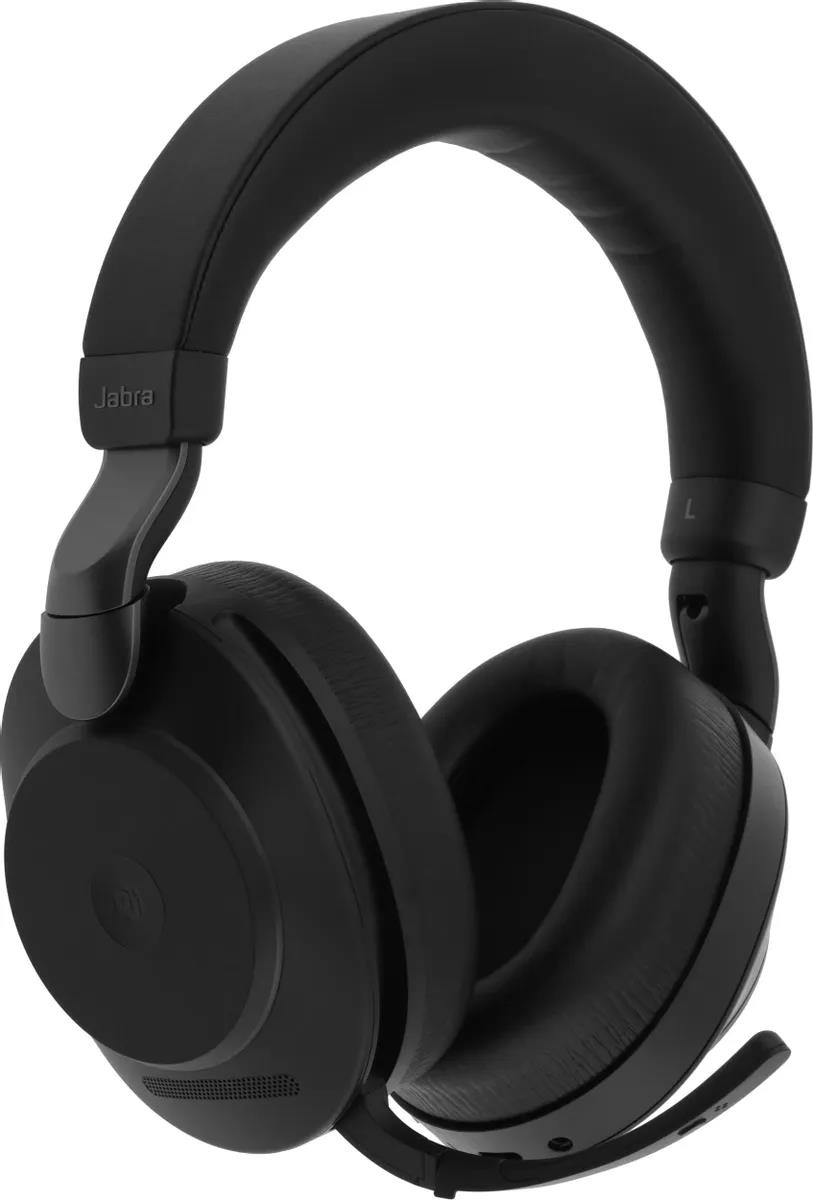 Изображение Bluetooth-гарнитура/наушники Jabra Evolve2 85, Link380a MS Stereo Black (черный)