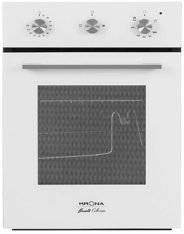 Изображение Духовой шкаф Krona Stretto 45 WH (45 л , белый)