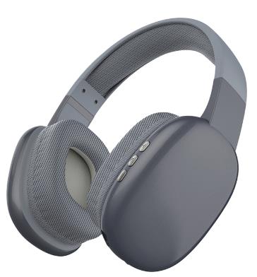 Изображение Bluetooth-гарнитура/наушники Qumo Sense ВТ 0080 (серый)