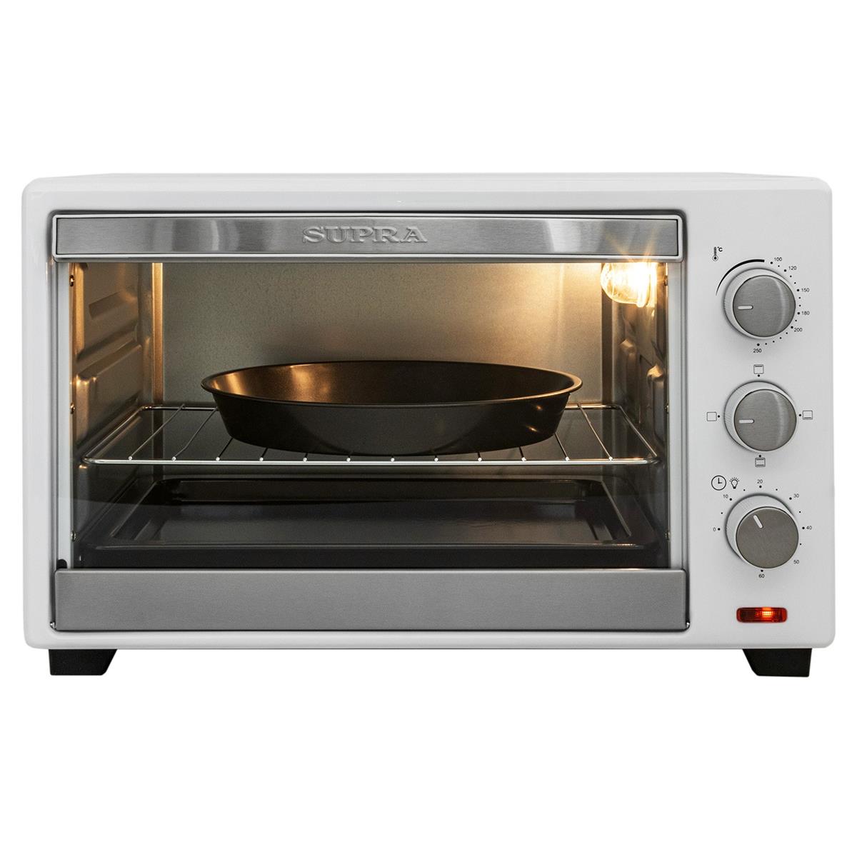 Изображение Электропечь Supra MTS-3304 (33 л /1800 Вт /белый)