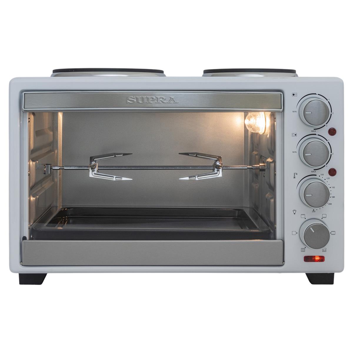 Изображение Электропечь Supra MTS-3340 (33 л /1800 Вт /белый)