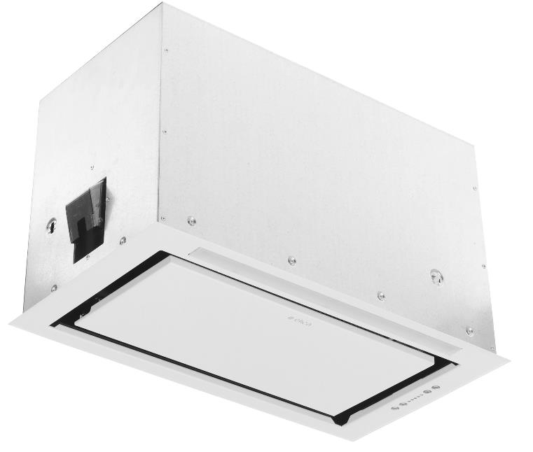 Изображение Встраиваемая вытяжка ELICA LANE WH/A/52 (белый, )