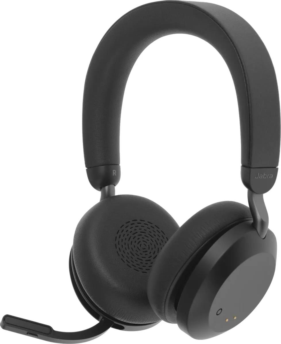 Изображение Bluetooth-гарнитура/наушники Jabra Evolve2 75, Link380a UC Stereo (черный)