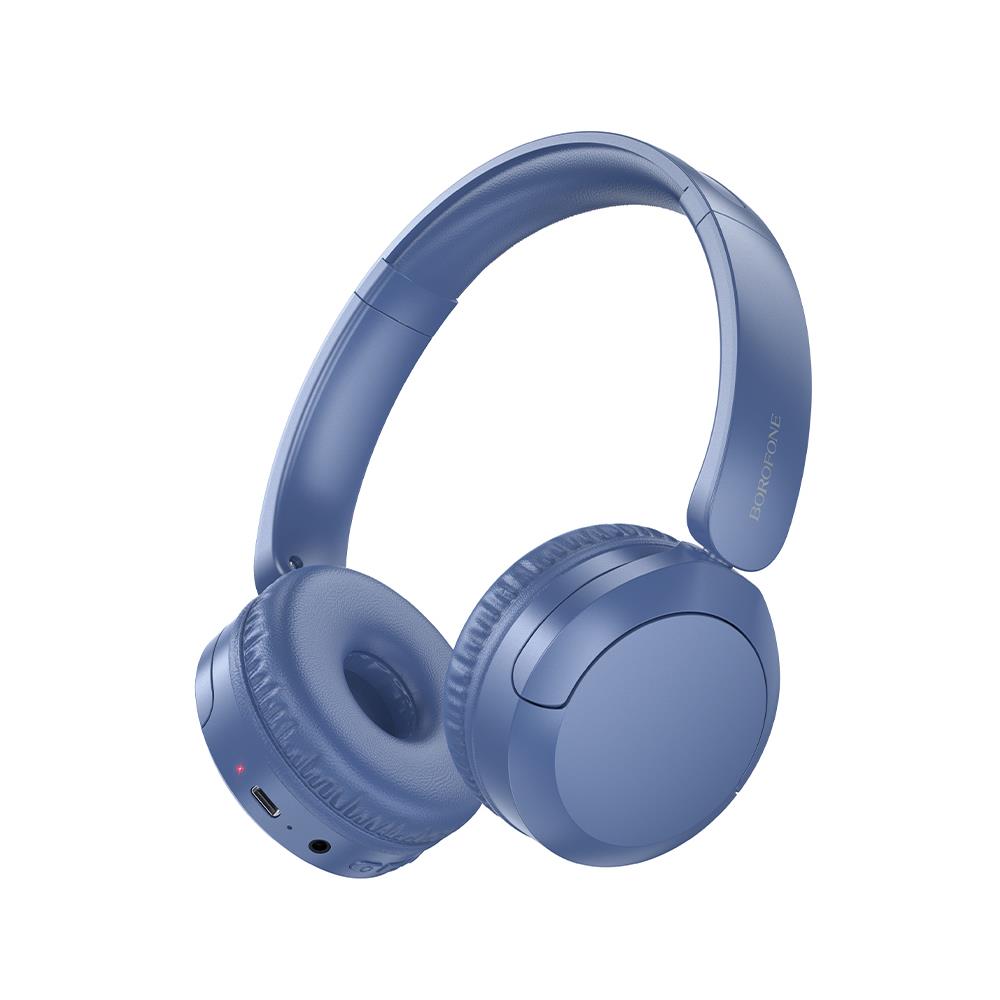 Изображение Bluetooth-гарнитура/наушники BOROFONE (6941991123818) BO37 Blue (синий)