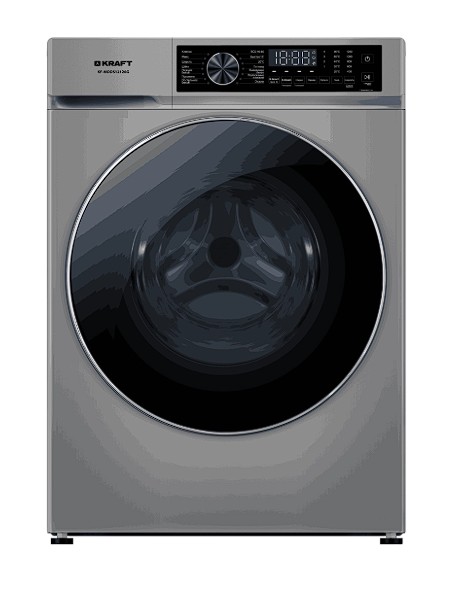 Изображение Стиральная машина Kraft KF-MDDS12126G, серый (фронтальная, 12 кг, 1200 об/мин )