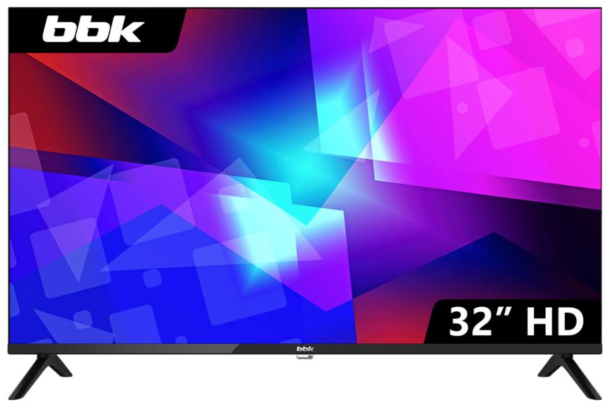 Изображение Телевизор BBK 32LEM-1076/TS2C 32" 720p HD  черный