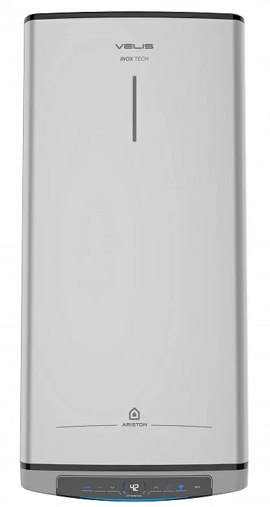 Изображение Водонагреватель Ariston VELIS LUX INOX PW ABSE WIFI 80 (80 л /2,5 кВт/нержавеющая сталь)