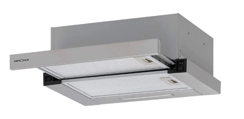 Изображение Встраиваемая вытяжка Krona KAMILLA F 450 (нержавеющая сталь, )