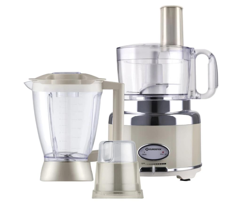 Изображение Кухонный комбайн Eurostek EFP-2079 (1,75 л /800 Вт /черный, серебристый)
