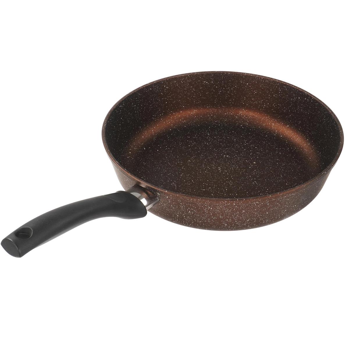Изображение Универсальная сковорода Neva NGB128 28см «Neva Granite» Brown н/р (28 см )