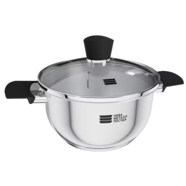 Изображение Кастрюля НЕВА МЕТАЛЛ ПОСУДА КС247 "Vivo" (4,7 л )