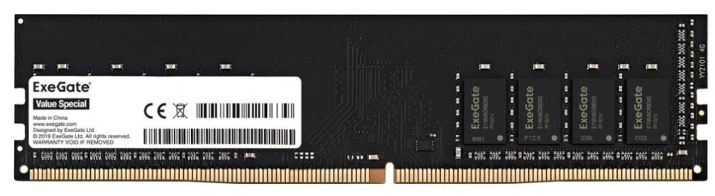 Изображение Оперативная память 8 GB DDR5 ExeGate Value (44800 Мб/с, 5600 МГц, CL46)